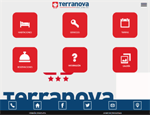 Tablet Screenshot of hotelterranova.com